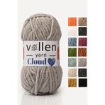 vollen yarn Vollenyarn Cloud,kadife Battaniye Ipi,el Örgü Ipi,tığ Işi Hırka Ipi,amıgurumi Oyuncak Ipi, Bej