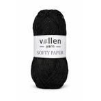 vollen yarn Yumuşak Rafya Kagit Ip, Hobi Ipi, Tığ Işi , El Örgü Ipi, Çanta, Supla Ve Şapka Ipi, Siyah