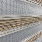 Volper Mekanik VP964 Stor Zebra Perde Gri Kahverengi Etek Dilimli 160 x 260 cm