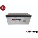 Volt 12 V 200 Amper Jel Akü Deep Cycle Nanocarbon 200 Ah 1000 CCA Güçlü Performans