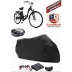 Volta Vb3 Branda Siyah Arka Çanta Uyumlu(Topcase) Motosiket Brandası Motor Örtüsü Çadır Su Geçirmez Motosiklet Kılıfı Motor Brandası,lastikli,taşıma Torbalı