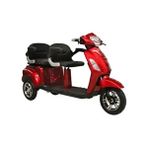 Volta Vm4 Elektrikli Motosiklet 4 Tekerlekli Yüksek Performanslı Çevre Dostu Taşıma Kapasitesi - Kırmızı