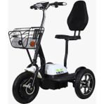Volta VT3 Beyaz Üç Teker Elektrikli Bisiklet