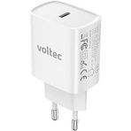Voltec 30W Type-C Qc 4.0 Pd 3.0 Iphone 15/14/13/12/11 İçin Hızlı Şarj Aleti Ipad Macbook Air Şarj Tüm Type-C Girişli Telefonlar İçin 30W Hı