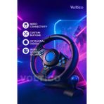 Voltico 180° Dönebilen Direksiyon Seti Pc/laptop/ps3/ Pedal ve Vitesli Racing Wheels yarış keyfi - Siyah - Mavi
