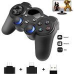 Voltico 2. 4 G Kablosuz Gamepad Oyun Kolu – Android, Pc ve Ps3 Uyumlu - Siyah