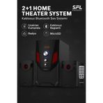 Voltico 2+1 Kablosuz Bluetooth Ses Sistemi | Uzaktan Kumandalı, Radyo & MicroSD Destekli