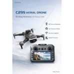 Voltico Drone 4K Kamera – 1000 Metre Menzil, LCD Ekranlı Kumanda, Çift Batarya, Katlanabilir Drone