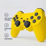 Voltico Ps3 Kablosuz Oyun Kolu Dualshock Wireless Joystick Controller Çift Gamepad - Sarı