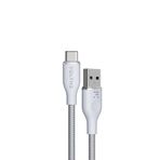 Voltme C2044 Powerlink Rugg 60W 1M 3A -Gri USB to Type-C Şarj Kablosu