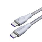 Voltme C2060 Beyaz Powerlink Rugg 60 watt Type-C Şarj Kablosu