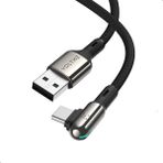 Voltme C2067 Stark 1.2 m 3A-Siyah 60W USB to Type-C Şarj Kablosu