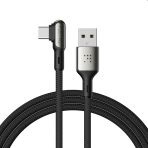 Voltme C2068 Stark 2 m 3A Siyah 60W USB to Type-C Şarj Kablosu
