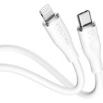 Voltme C2098 Beyaz Powerlink Moss 60 watt Type-C Lightning Şarj Kablosu