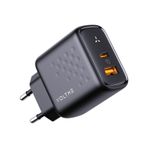 Voltme V2109 Revo Siyah 35W CA GAN Şarj Aleti
