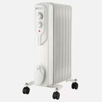 Voltomat 1500 W Beyaz 7 Dilim Termostatlı Yağlı Radyatör