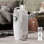Voltomat 600W Beyaz 5 Dilim Elektrikli Termostatlı Radyatör