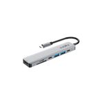 Volty Type-C Çoğaltıcı Hub 7 in 1 | 4K HDMI, 100W PD, SD/TF, USB 3.0, Alüminyum (V0301004) STANDART
