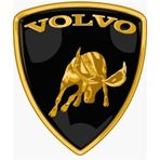 Volvo 3D Damla Stıcker 2 Adet
