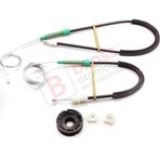 Volvo C70 Mk1 872 1996-2002 2-Kapı Coupe 9467885 İçin Sağ Cam Kriko Tamir Seti