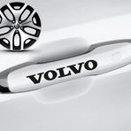 Volvo kapı Kolu Sticker Yapıştırma 8 Ad