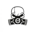 Volvo Piston Kuru Kafa Araba Sticker Yapıştırma