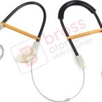 Volvo S40 V40 Mk1 644 645 1995-2004 4/5-Kapı 30623453 İçin Elektrikli Arka Sağ Cam Kriko Tamir Seti