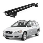 Volvo V50 Sw (2004-2013) Uyumlu Siyah Ara Atkı Port Bagaj Tavan Barı