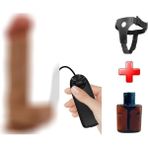 Vomentrend 26 cm Belden Bağlamalı Çift Katmanlı Gerçekçi Titreşimli Vibratör