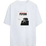Von Labas American Psycho Horror Comedy Unisex Pamuklu Tshırt - Beyaz - XL