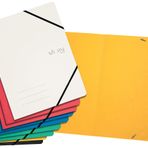 Von Leitz 10'lu paket A4, karton, 150 yaprak için, lastikli klasör, modern von baskılı, okul ve ev için, çok renkli, 30112099