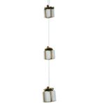 VonaHome Yılbaşı Süsü Asılı Hediyeler Beyaz- 63cm