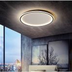 Vonalight Modern Dekoratif Sıva Üstü Içe / Dışa Işıklı Avize ÇAP.40CM 3000K - Beyaz - 1