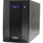 VONISCA D-2000 2000VA LCD Kesintisiz Güç Kaynağı Line Interactive 2X12V 9AH Ups Ofis Kamera Sistem Çoklu Cihaz