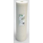 Vonkap Plastik Dekoratif Bahçe Çiti / Balkon Filesi / Kedi Filesi / Kuş Filesi (10MM*10MM BEYAZ 1MT*5MT)
