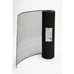 Vonkap Plastik Dekoratif Bahçe Çiti / Balkon Filesi Siyah 1mt*25mt