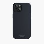 Vonmahlen iPhone 15 Plus Lacivert Manyetik Silikon Kılıf