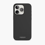 Vonmahlen iPhone 15 Pro Siyah Manyetik Silikon Kılıf
