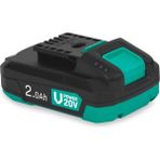 Vonroc Vpower 20V Akü 2.0Ah Lityum-iyon Pil - 20V Gerilim ile Güçlü Performans