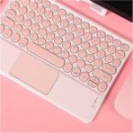 Vontar Tüm Cihazlara Uyumlu Touchpad Akıllı Dokunmatik Ekranlı Kablosuz Bluetooth Klavye