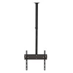 Vontech 42-65 İnç Lcd Led Tv Askı Aparatı 360 Derece Dönebilen Tavan Askı Kolu 80 Kg Taşır 106-165 Ekran Arası