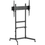 Vontech V1044VE 55-100'' Tekerlekli Ayaklı Lcd-Led Tv Standı - Siyah - 1Adet