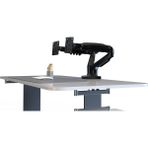Vontech Vt F160 17-27 " Çift Kol Amortisörlü Vesa Monitör Standı Monitör - Siyah