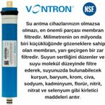 Vontron Su Arıtma Vontron 75GPD Membran Filtresi