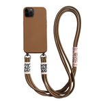 VooDirop Cep telefonu zinciri, cep telefonu kılıfı, Apple iPhone 7 Plus/8 Plus ile uyumlu, kolye, naylon, omuz askısı, yumuşak silikon TPU kapak, asmak için kordonlu, koruyucu kılıf, havalı şık bant