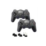 VOOKA 2.4g Wireless 2 Adet Gamepad Kablosuz Oyun Kolu Pc Ps3 Kol Tv Box Android Tv Telefon/Tablet 2x