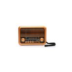 VOOKA Ahşap Nostaljik Görünümlü Bluetoothlu USB-SD Card Mp3 Çalar Radyo Müzik Kutusu 3315 VK-3315BT V-19087199584