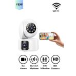 VOOKA Bebek Kamera İzleme Bebek Telsizi Bebek Monitörü Çift Kameralı Hareket Algılayıcı Mobil Wifi
