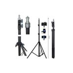 VOOKA Güçlendirilmiş Profesyonel Alüminyum Döküm Tripod Ağırlık Dayanıklı Ringlight 21-18 Inç Standı