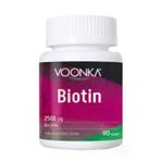 Voonka Biotin 2500 mg 90 Tablet